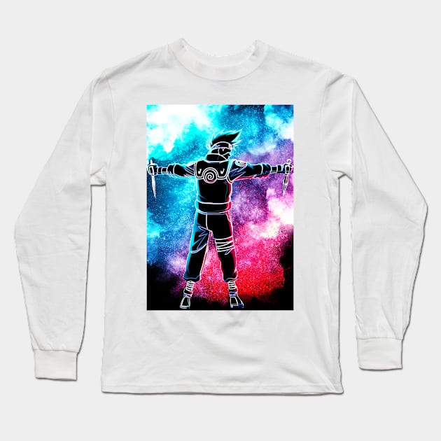 Soul of heroes kakashi Long Sleeve T-Shirt by San Creative